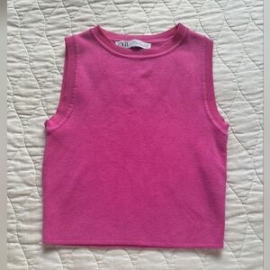 Zara Ribbed Tank Top